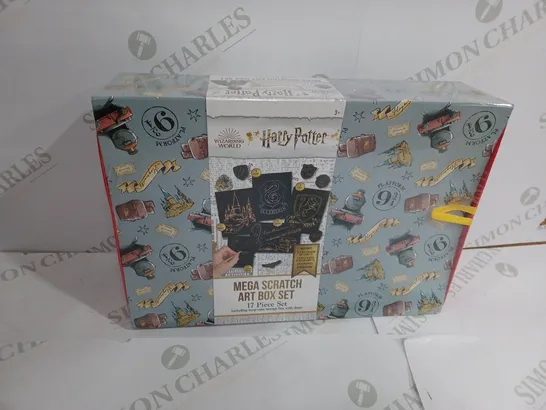 HARRY POTTER MEGA SCRATCH ART BOX SET 