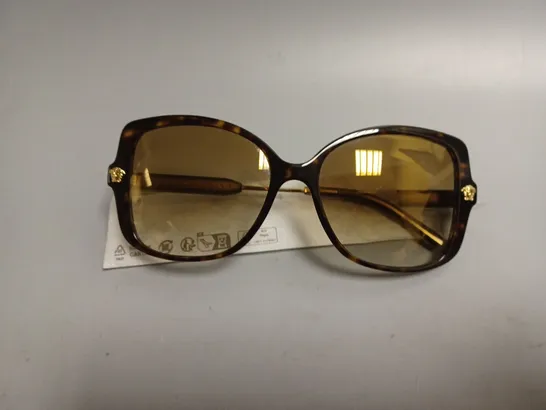 VERSACE HAVANA SQUARE SUNGLASSES RRP £204