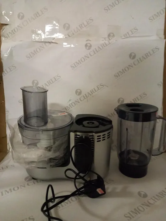 KENWOOD COMPACT FOOD PROCESSOR, SILVER AND GREY