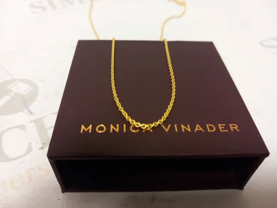 BOXED MONICA VINADER NECKLACE