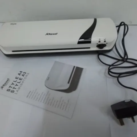 BOXED REXEL STYLE A4 HOME AND OFFICE LAMINATOR