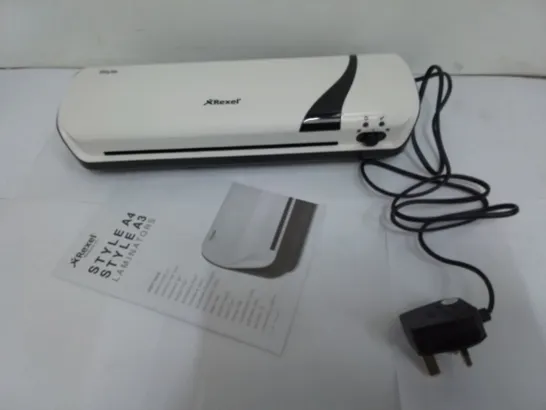 BOXED REXEL STYLE A4 HOME AND OFFICE LAMINATOR