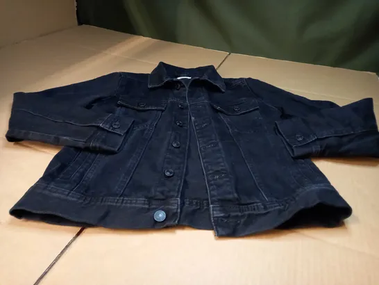 MNG BLACK JNR DENIM JACKET - AGE 10