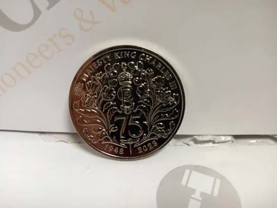 HIS MAJESTY KING CHARLES III 1948-2023 COMMEMORATIVE COIN