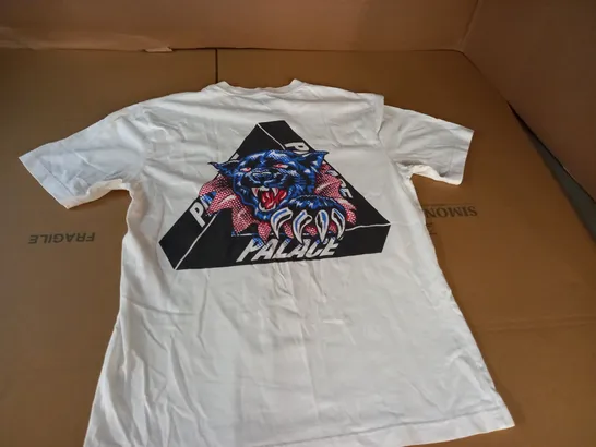 PALACE WHITE T-SHIRT - M