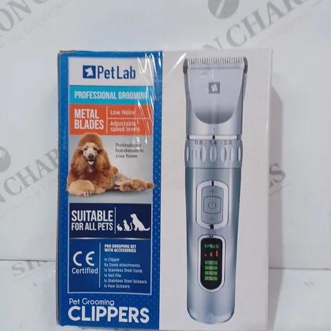 BOXED PET LAB PET GROOMING CLIPPERS