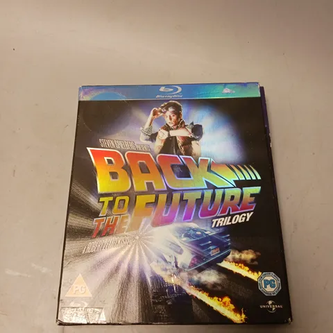 BOXED BACK TO THE FUTURE TRILOGY BLU-RAY 