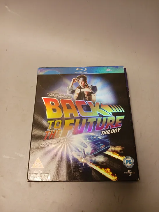 BOXED BACK TO THE FUTURE TRILOGY BLU-RAY 