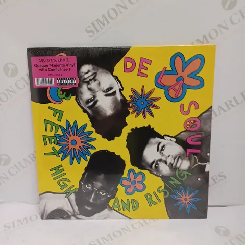 SEALED DE LA SOUL FEET HIGH AND RISING SPECIAL EDITION VINYL 