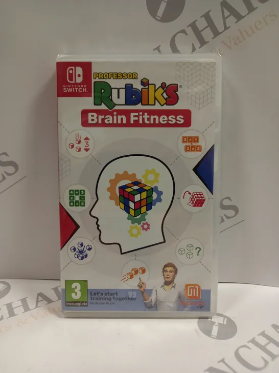 SEALED PROFESSOR RUBIK'S BRAIN FITNESS FOR NINTENDO SWITCH 