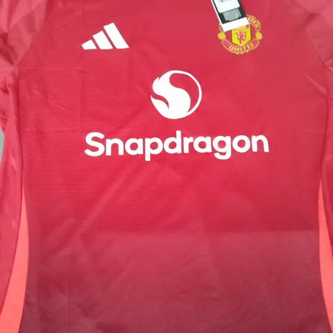 ADIDAS MANCHESTER UNITED JERSEY SIZE XL