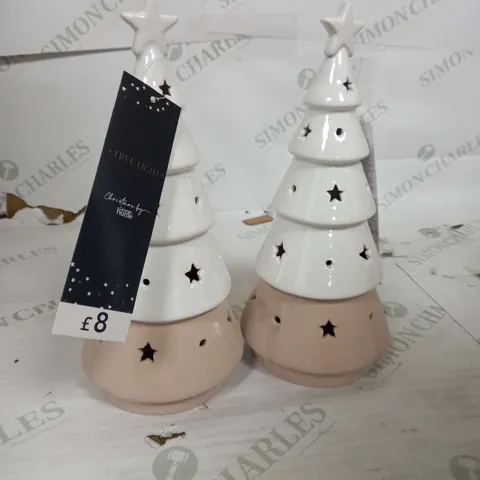 LOT OF 4 BRAND NEW PRE-LIT TREE LIGHTS