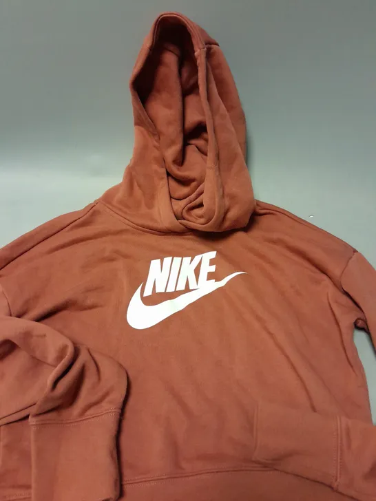 NIKE BEIGE HOODIE - KIDS LARGE