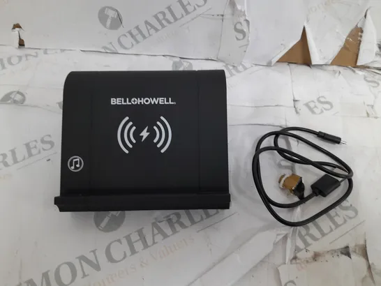 BOXED BELL & HOWELL 2IN1 WIRELESS CHARGING TOUCH SPEAKER