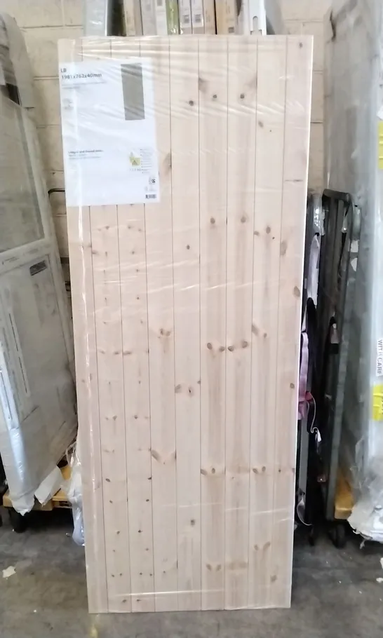 NORDIC SOFTWOOD LEDGED AND BRACED DOOR 1981×762×40MM