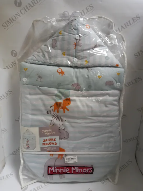 MINNIE MINORS SAFARI FELLOWS BABY NEST COVER