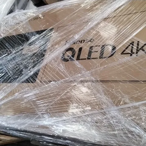 PALLET OF 7 DAMAGED SCREEN HISENSE QLED 4K 55" E7 SERIES VIDAA LED BACK-LIGHT TVS