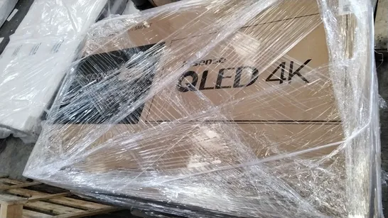 PALLET OF 7 DAMAGED SCREEN HISENSE QLED 4K 55" E7 SERIES VIDAA LED BACK-LIGHT TVS