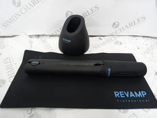 REVAMP PROGLOSS LIBERATE CORDLESS CERAMIC HAIR STRAIGHTENER