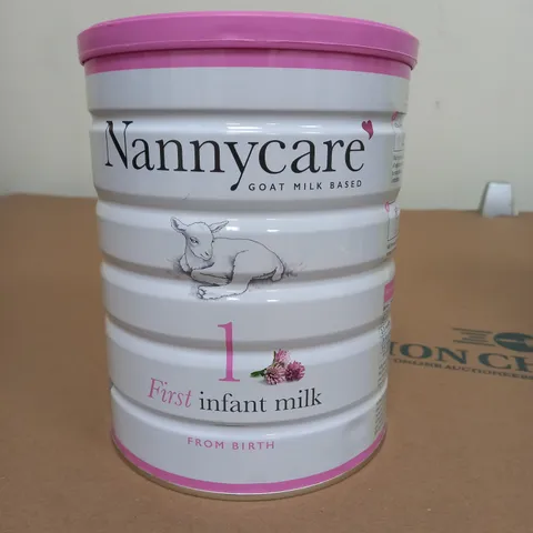 LOT OF 4 NANNYCARE GOAT MILK BASED FIRST INFANT MILK FROM BIRTH 900G