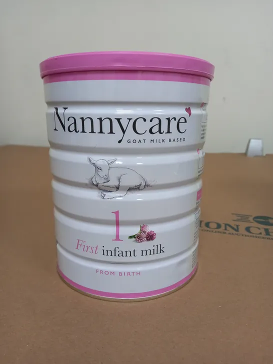 LOT OF 4 NANNYCARE GOAT MILK BASED FIRST INFANT MILK FROM BIRTH 900G