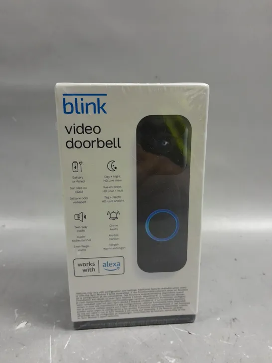 BOXED SEALED BLINK VIDEO DOORBELL 