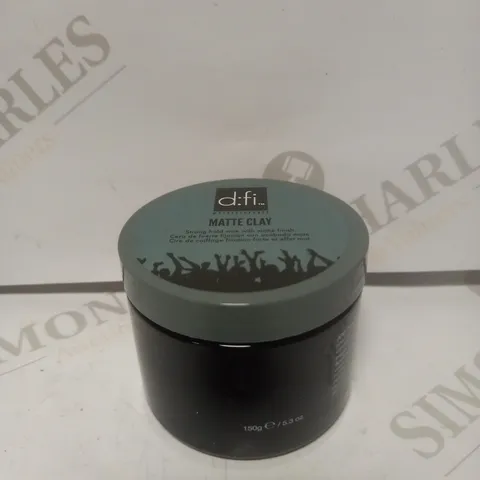 10 X APPROX D:FI MATTE CLAY FOR HAIR - 150ML PER TUB 