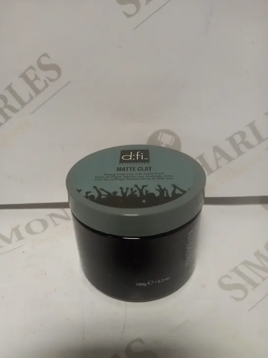 10 X APPROX D:FI MATTE CLAY FOR HAIR - 150ML PER TUB 