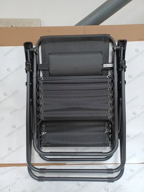 LUXURY RELAXER CHAIR BLACK (1 BOX)