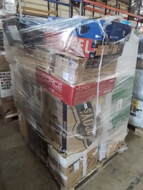 PALLET OF APPROXIMATELY 28 UNPROCESSED RAW RETURN HOUSEHOLD AND ELECTRICAL GOODS TO INCLUDE;