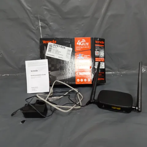 BOXED TENDA N300 WIFI 4G LTE ROUTER 4G03 PRO