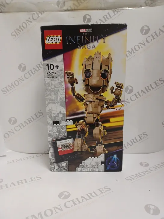 BOXED LEGO THE INFINITY SAGA I AM GROOT 76217 RRP £44.99