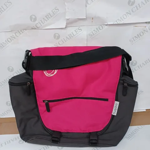 BUGABOO CHANGING BAG - PINK/BLACK