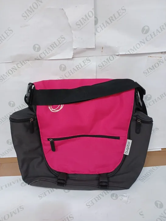 BUGABOO CHANGING BAG - PINK/BLACK