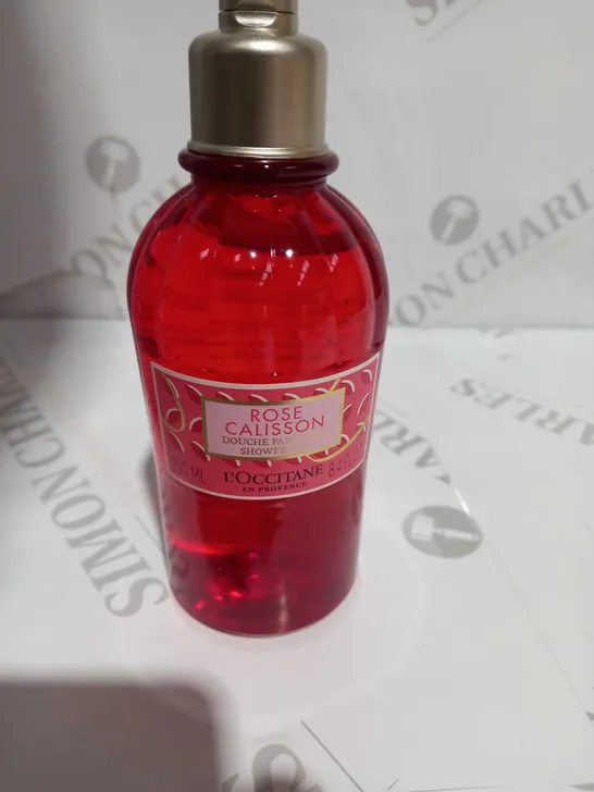 L'OCCITANE ROSE CALISSON SHOWER GEL 250ML