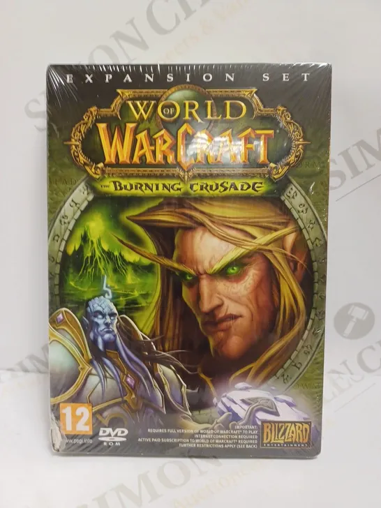 SEALED WORLD OF WARCRAFT BURNING CRUSADE EXPANSION PACK