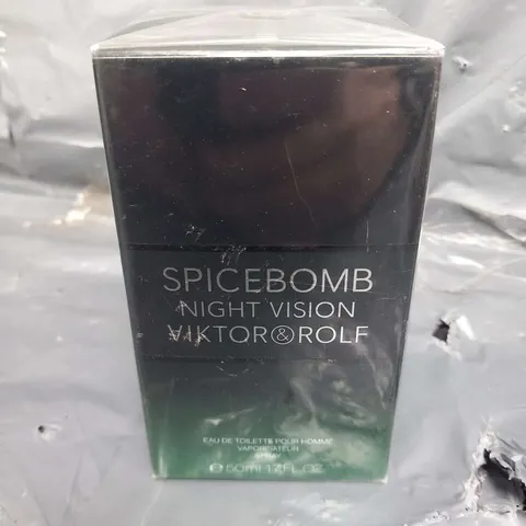 BOXED SEALED VIKTOR & ROLF SPICEBOMB NIGHT VISION EAU DE TOILETTE - 50ML