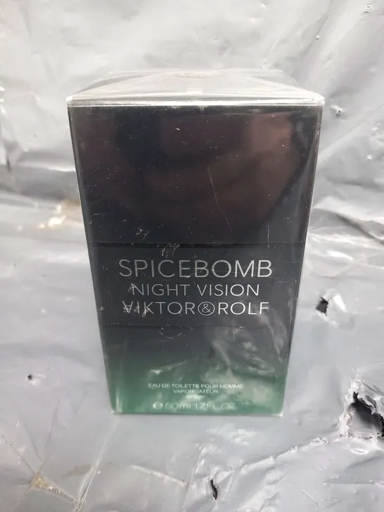 BOXED SEALED VIKTOR & ROLF SPICEBOMB NIGHT VISION EAU DE TOILETTE - 50ML