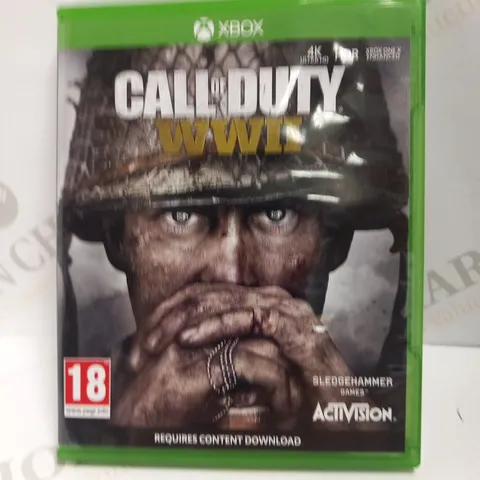 XBOX CALL OF DUTY WWII