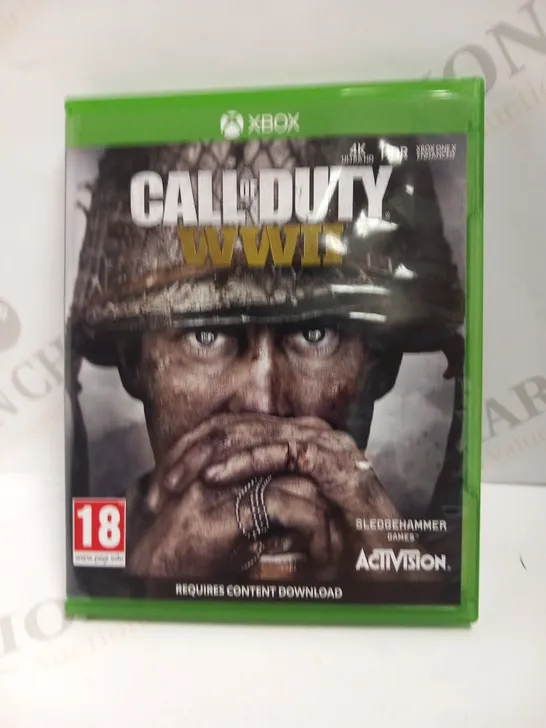 XBOX CALL OF DUTY WWII