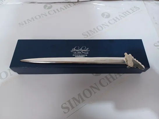 BRUCE RUSSEL & SON SILVER LETTER OPENER