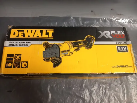 BOXED DEWALT 54V LITHIUM ION BRUSHLESS DCG414N