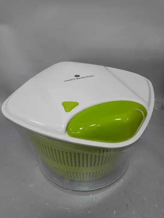 COOK'S ESSENTIALS PULL CORD SALAD SPINNER