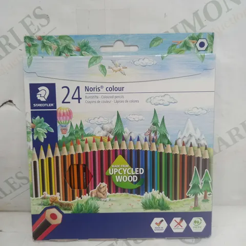 STAEDTLER NORIS COLOURING PENCILS ASSORTED PACK OF 24