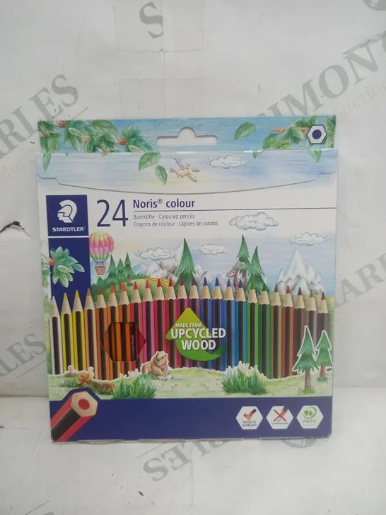 STAEDTLER NORIS COLOURING PENCILS ASSORTED PACK OF 24