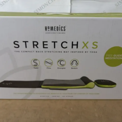 LOT OF 2 BOXED AS NEW HOMEDICS ZEN STRETCH XS BACK STRETCHING MAT