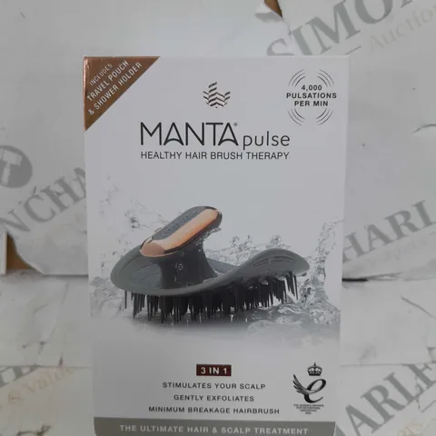 BOXED MANTA PULSE FLEXIBLE HAIRBRUSH