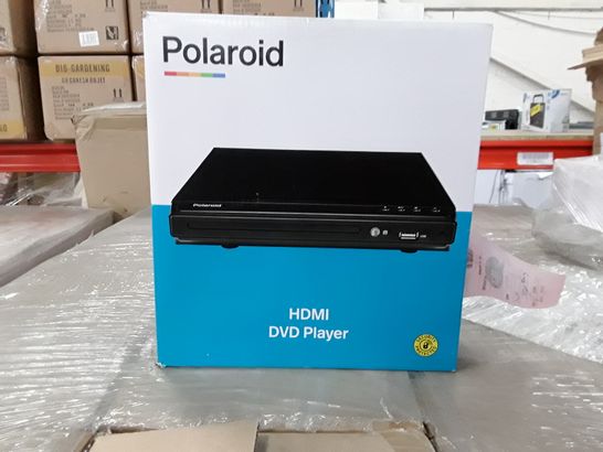 PALLET OF ASSORTED ELECTRONICS TO INCLUDE ONN PORTABLE AM/FM RADIO, POLAROID HDMI DVD PLAYER AND A BLACKWEB SOUNDHOUSE II BLUETOOTH PARTY SPEAKER 