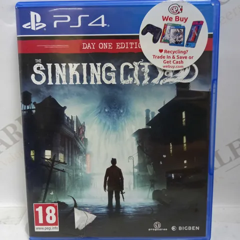 THE SINKING CITY PLAYSTATION 4 GAME