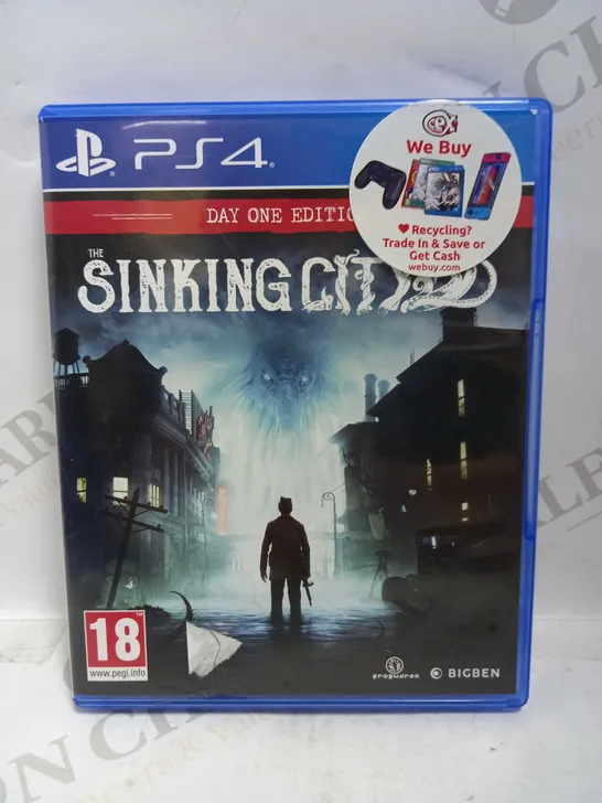 THE SINKING CITY PLAYSTATION 4 GAME